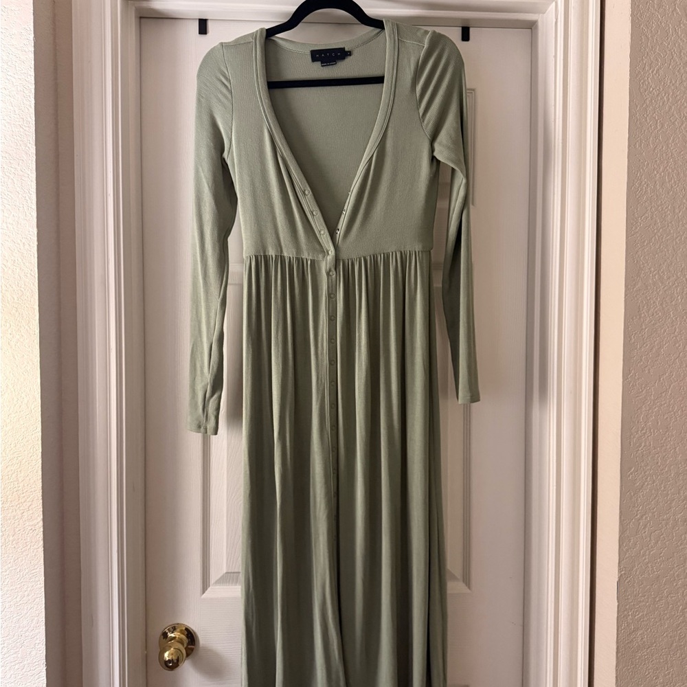 Hatch The Softest Rib Nursing Dress